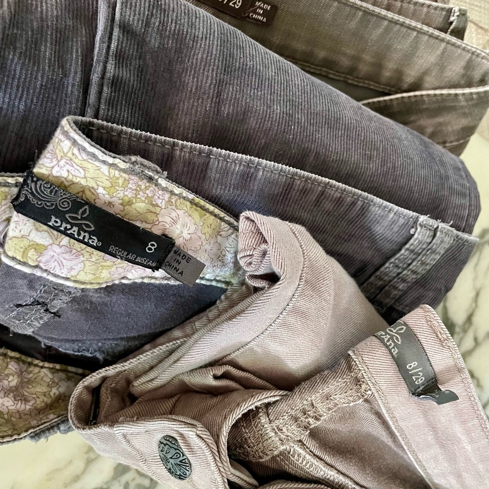 Prana, 3 Pair Of Jeans